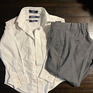 Boys Size 4 Formal Wear Button Down and Slacks